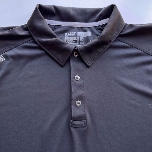 5.11 Tactical Series Performance Black Polo Mens L - Picture 1 of 11